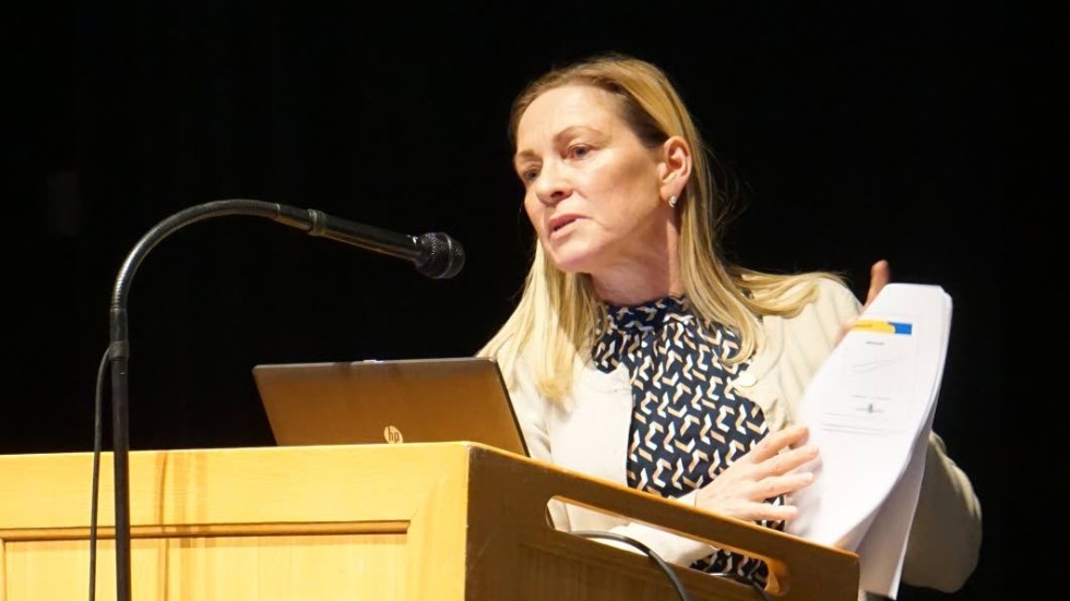 Ekonomichef Christina Bäckström.