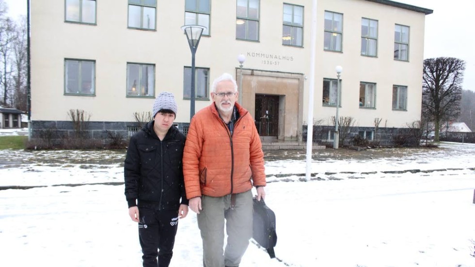 Väldigt besviken.  Rohalla Alamis god man Sven Sjöö riktar kritik mot kommunen för bristande empati.
