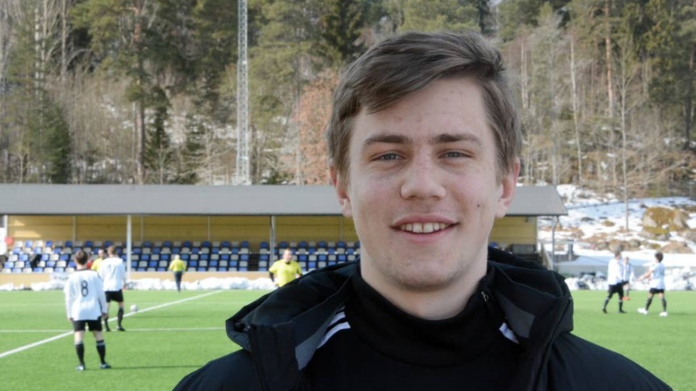 Henrik Isaksson gjorde Rimforsas mål mot Hjulsbro.