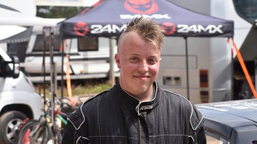 Rasmus Eriksson gjorde en stark debut som senior i Semesterracet.