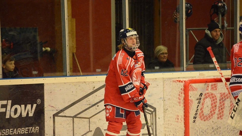 Oskar Drugge finns med i Västerviks lag mot Modo.