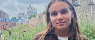 20-åriga Alba från Luleå mitt i London: "Man kände verkligen att det här var en stor sorg"