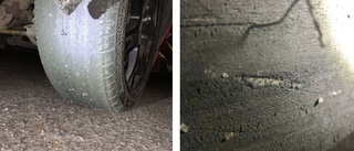 Körde med slitet däck – bilägare ska böta 3 000 kronor
