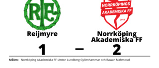 Norrköping Akademiska FF bröt tunga sviten mot Reijmyre