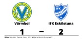 IFK Eskilstunas seger spiken i kistan för Värmbol - som åker ur serien
