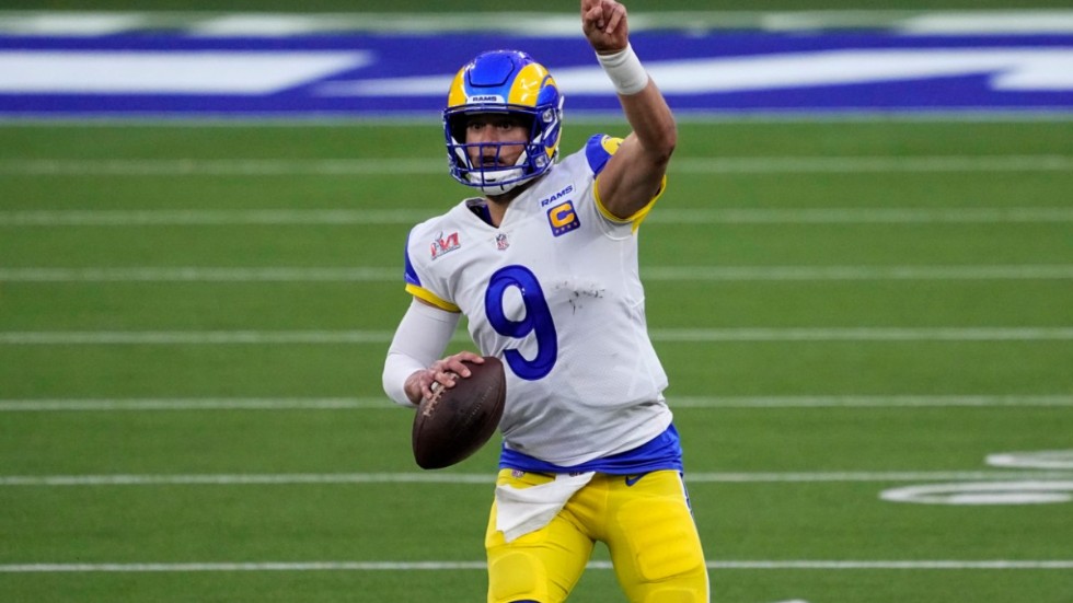 Los Angeles Rams quarterback Matthew Stafford öppnar NFL-säsongen mot Buffalo Bills.