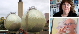 Nu rivs oljebollarna • Kända konstnärer protesterar: "Vackraste skulpturala industrikulturarvet i stan"