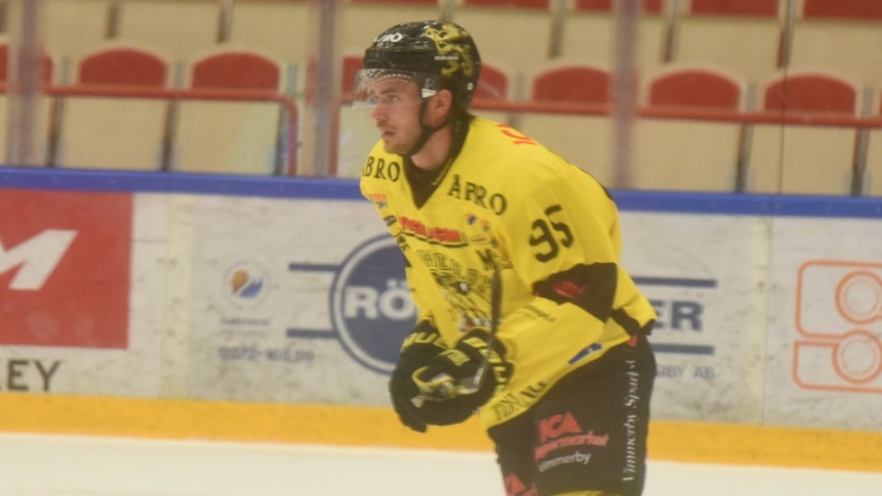 William Dageryd är en av spelarna i Vimmerby Hockey som närmar sig comeback efter skada.