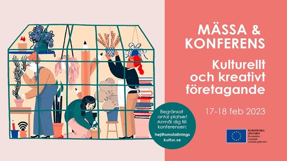 Mässa och konferens: kulturellt och kreativt företagande