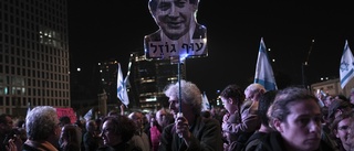 Stora protester mot Netanyahu i Israel