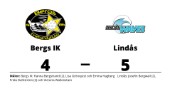 Förlust i förlängningen för Bergs IK mot Lindås