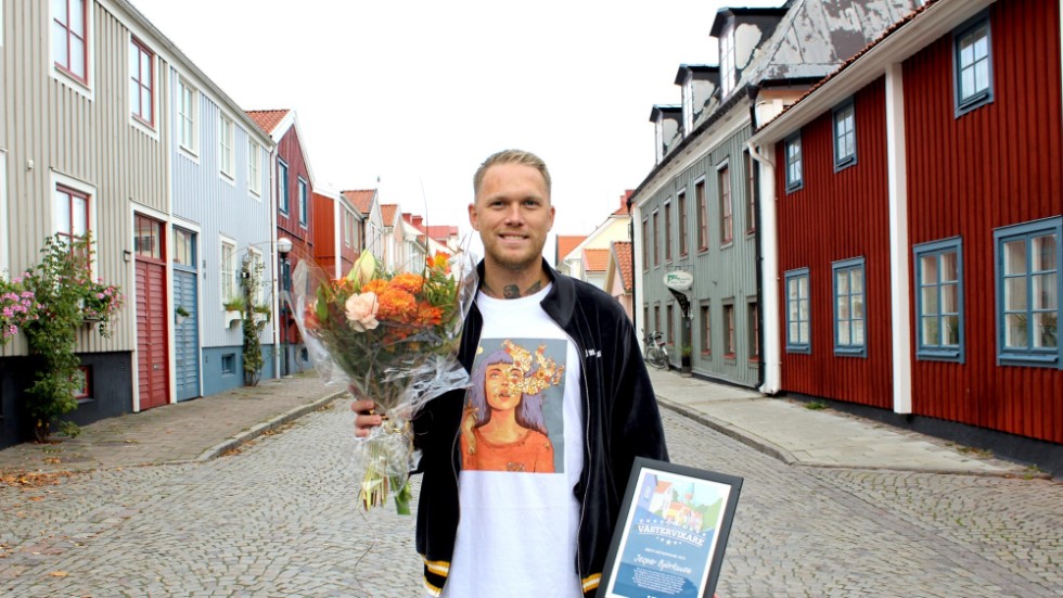 Jesper Björkman är Årets Västervikare 2022.