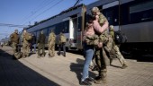 Ukrainas vädjan från tåget: Skicka stridsflyg