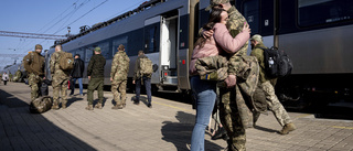 Ukrainas vädjan från tåget: Skicka stridsflyg