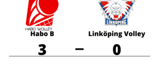 Tung förlust för Linköping Volley borta mot Habo B