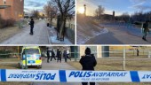 En person förd till sjukhus efter våldsbrott i park