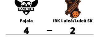 Seger för Pajala i toppmötet med IBK Luleå/Luleå SK