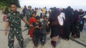 Hundra gripna på flykt från Myanmar