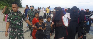 Hundra gripna på flykt från Myanmar