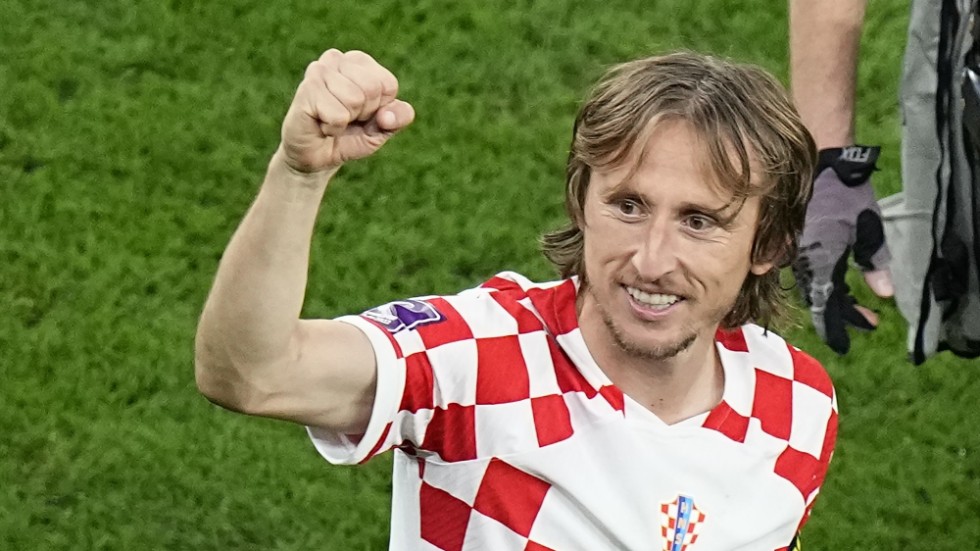 Luka Modric är Kroatiens stora stjärna.