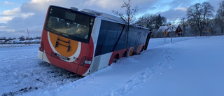 Flera olyckor i snön – vi rapporterade om trafikläget