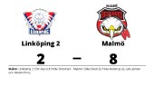 Linköping 2 utklassat av Malmö hemma