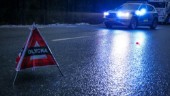 Flera singelolyckor under måndagskvällen – och halkan väntas hålla i sig: "Inga allvarliga personskador"