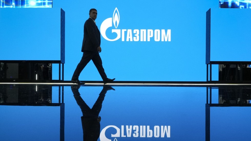 Gazprom har sagt att det kan bli stopp. Arkivbild.