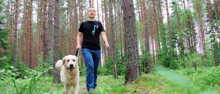Ulrich mötte björn i skogen