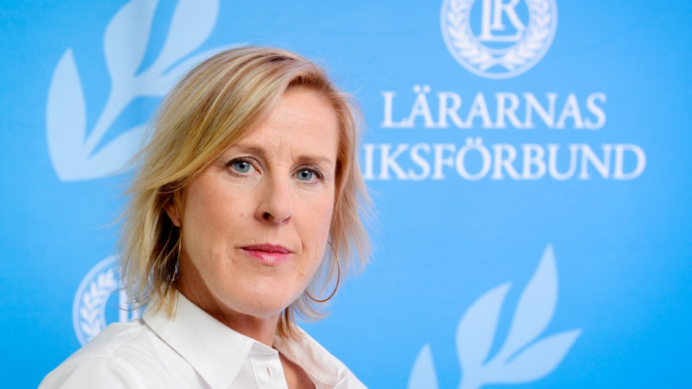 Åsa Fahlén är ordförande för Lärarnas Riksförbund. Arkivbild.