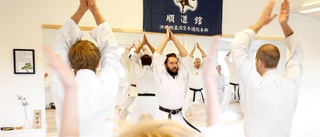 Invigning för karateklubbens "Dojo"