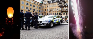 Polisen förstärker under nyårsafton