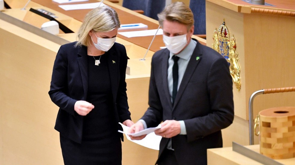Flera politiker blev i förra veckan smittade av covid-19, däribland Magdalena Andersson och Per Bolund.
