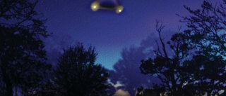 Här sågs förra årets enda ufo i Sverige