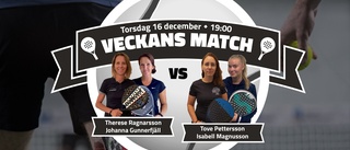 Se matchen mellan Ragnarsson/Gunnerfjäll och Pettersson/Magnusson