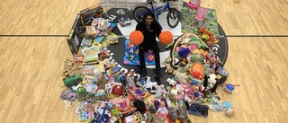Genomslaget berörde Griffin – över 800 leksaker samlades in: "Stödet är otroligt"
