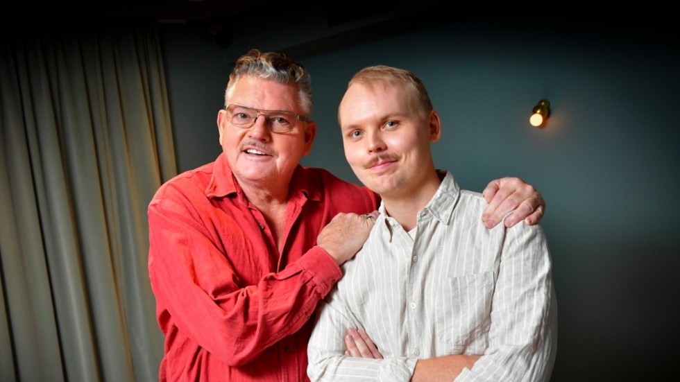 Dan Ekborg och Alfred Svensson spelar huvudrollerna i "Folk med ångest".