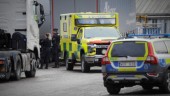 Död person hittad mellan lastbilar i Enköpings hamn