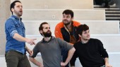 Franska pantomimartister uppträder i Skäggetorp för klimatet 