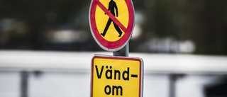 Förbjudet att gå på väg i Malå