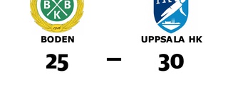 Uppsala HK segrare borta mot Boden