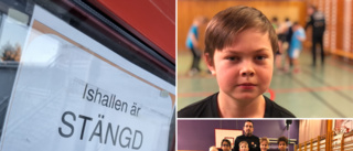 Här är ett av alla de lag som påverkas av stängningen – nioårige Viktor: "Tråkigt"