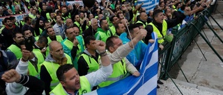 Greker strejkar mot strejkregler