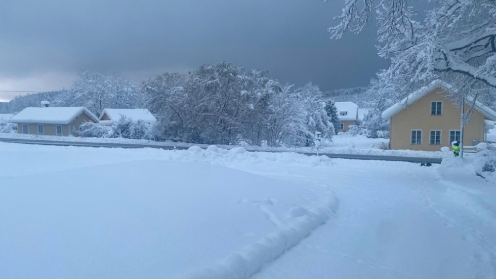 Här föll det mest snö – i hela landet: 