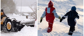 Barn varnas för snölek: "Stora och kraftfulla maskiner" • Föräldrar uppmanas hålla koll