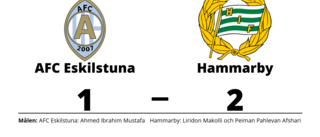 Ahmed Ibrahim Mustafa enda målskytt när AFC Eskilstuna föll