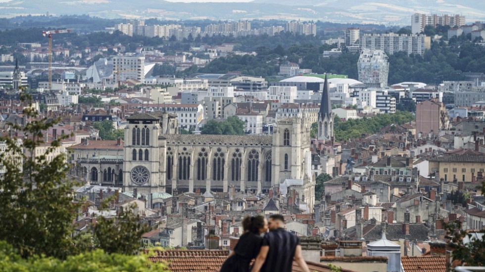 Frankrikes tredje största stad Lyon uppstod vid en av de många knutpunkter där romarrikets vägar korsades. Arkivbild.