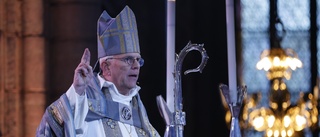 Modéus mottagen som ny ärkebiskop i Uppsala domkyrka