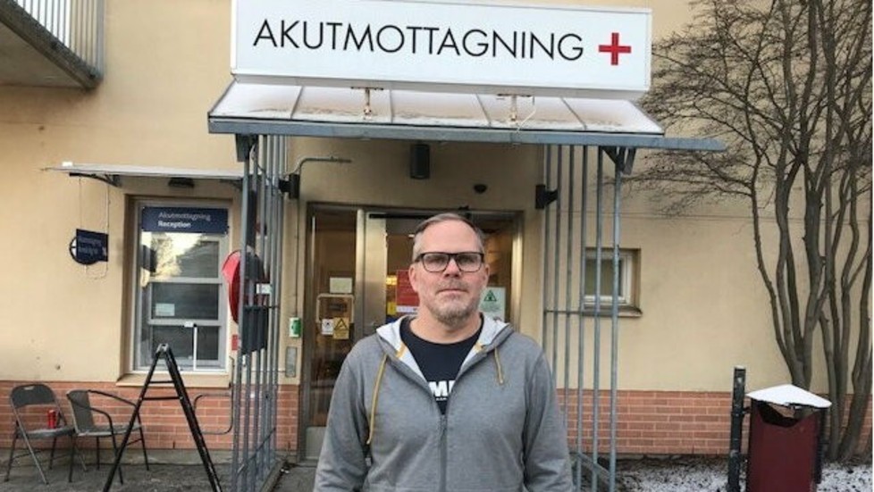 Kent Sandström, biträdande avdelningschef på akutmottagningen på Norrlands universitetssjukhus i Umeå.