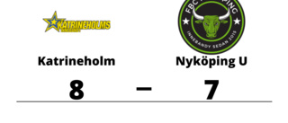 Katrineholm avgjorde i förlängningen mot Nyköping U